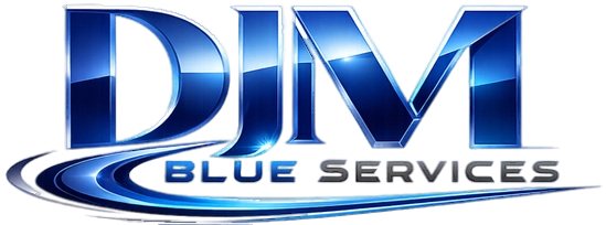 DJM Blue General Services Logo