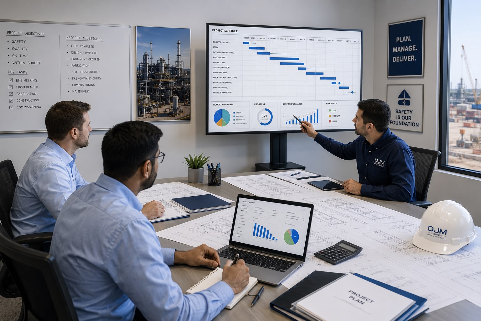Project Management Visual Mockup